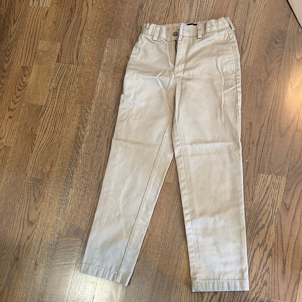 Lands' End Boy’s SLIM Khaki Chinos